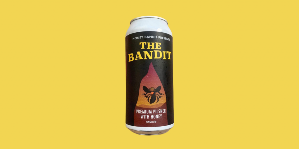 The Bandit Premium Pilsner With Honey Pursuit of Hoppiness